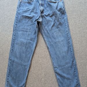 Men's Blue Straight Jeans Levi's 550 33 X 32